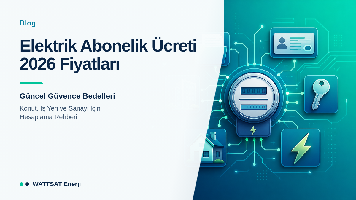 Elektrik Abonelik Ücreti 2026 Fiyatları